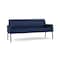Lesro Mystic Lounge Reception Sofa, Black, MD Ink Upholstery ML1601 - alternate 1